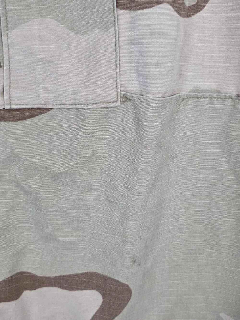 Vintage US Army Pants Mens Large Camo Desert Camouflage Military Stained 90s